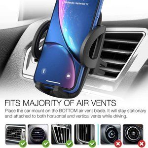 Air Vent Car Mount Premium Universal Phone Holder Cradle